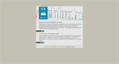 Desktop Screenshot of fundacionede.org